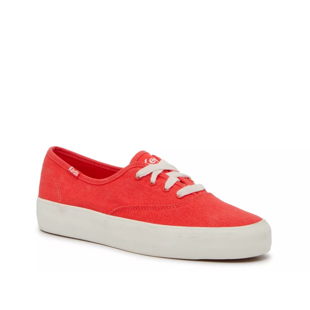 Keds Kids Red Canvas Sneakers sz 6.5